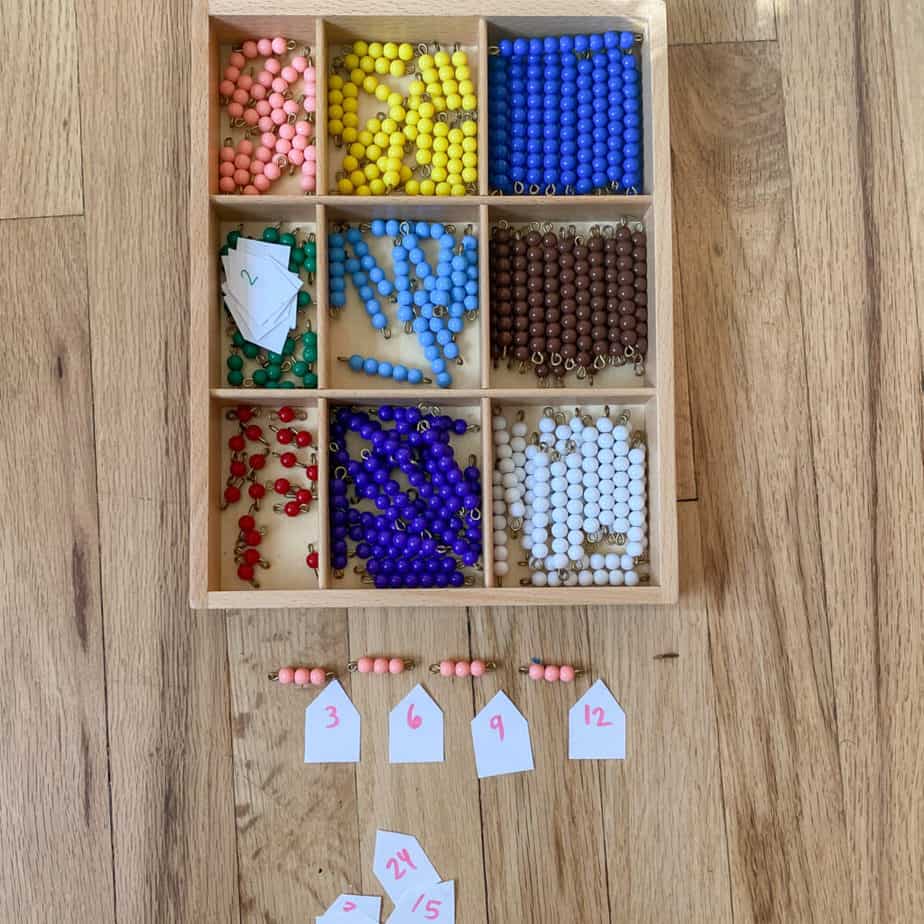 skip counting activities montessori beads