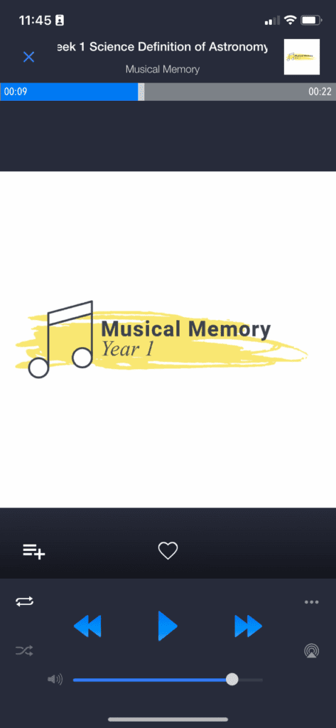 musical memory songs player