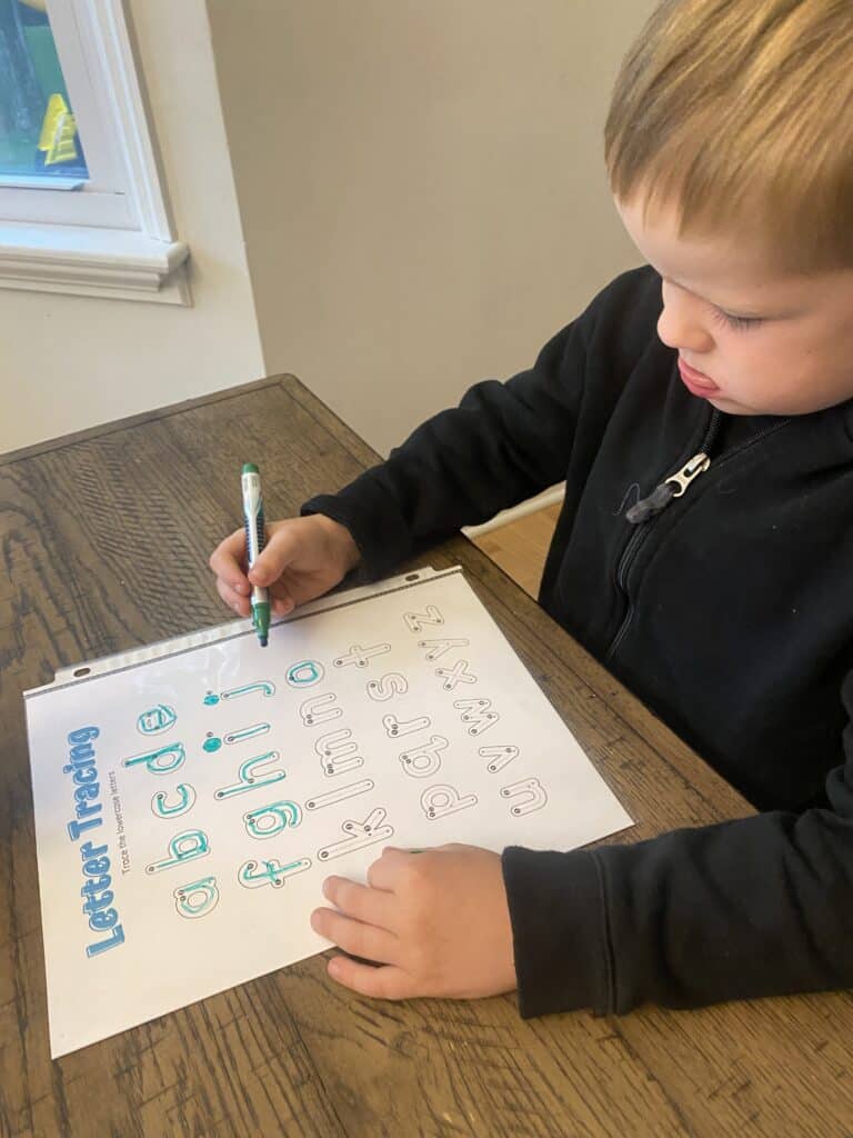 pre writing skills 3