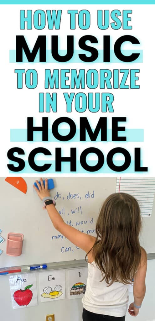 homeschool memory work ideas with music