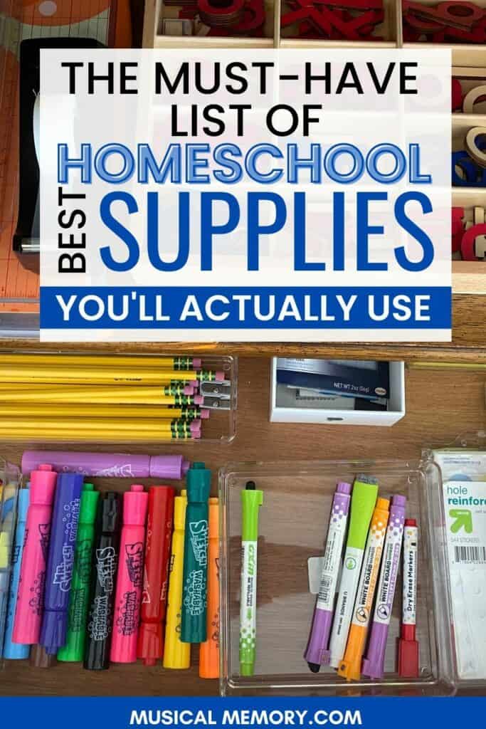 7 Must-Have Bullet Journal Supplies to Get You Started! - The Homeschool  Resource Room