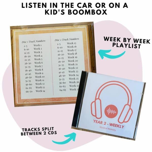Musical Memory Year 2 CDs 3