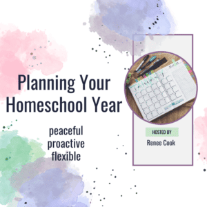 plan your homeschool year workshop