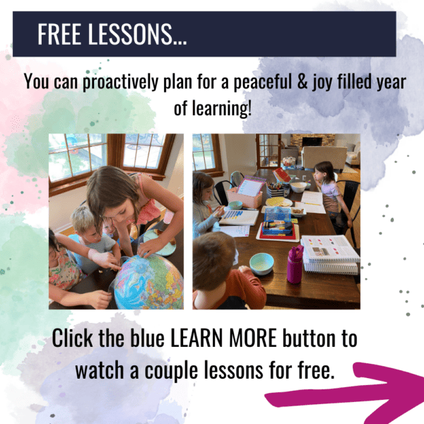 plan your homeschool year workshop