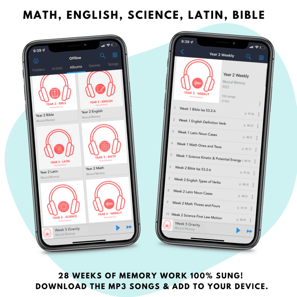 Math Facts Songs and Flashcards - Musical Memory
