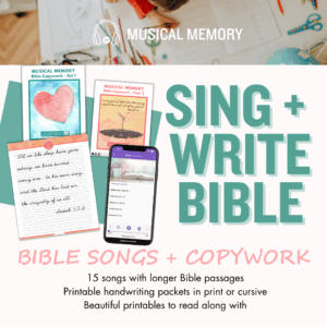 Bible Copywork ONLY Bundle