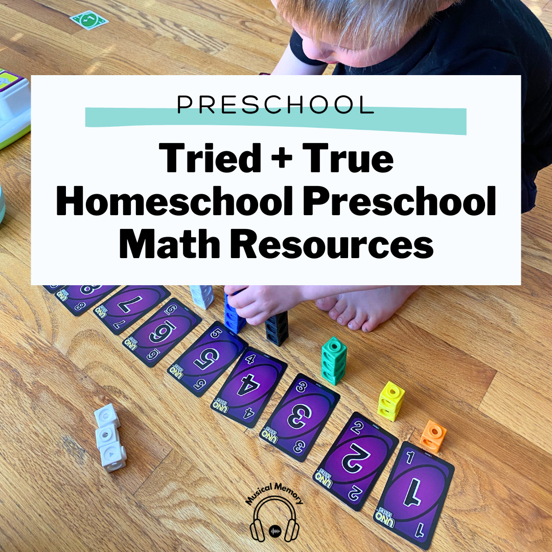 homeschool preschool math curriculum
