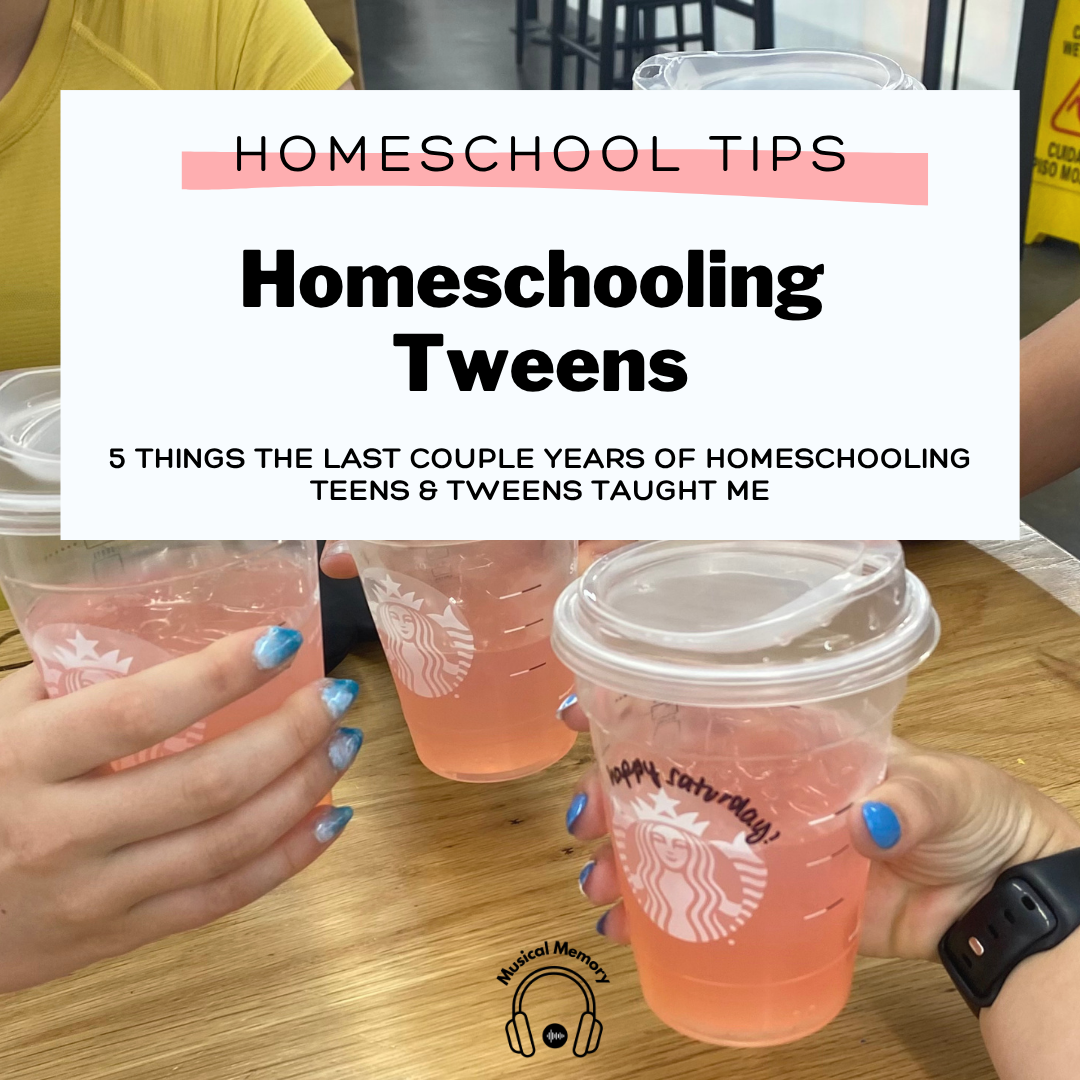 homeschooling tweens feature image